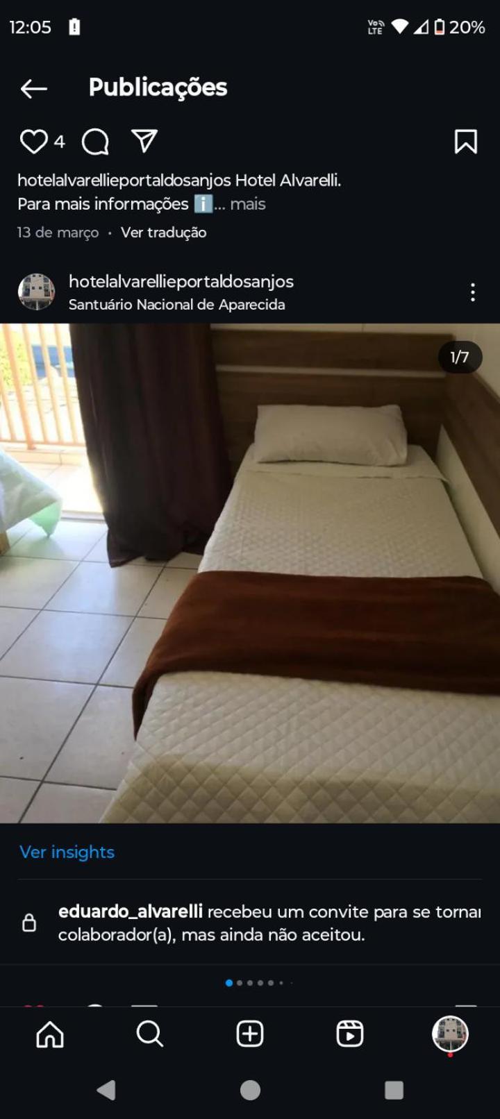 Hotel Portal Dos Anjos Aparecida  Bagian luar foto
