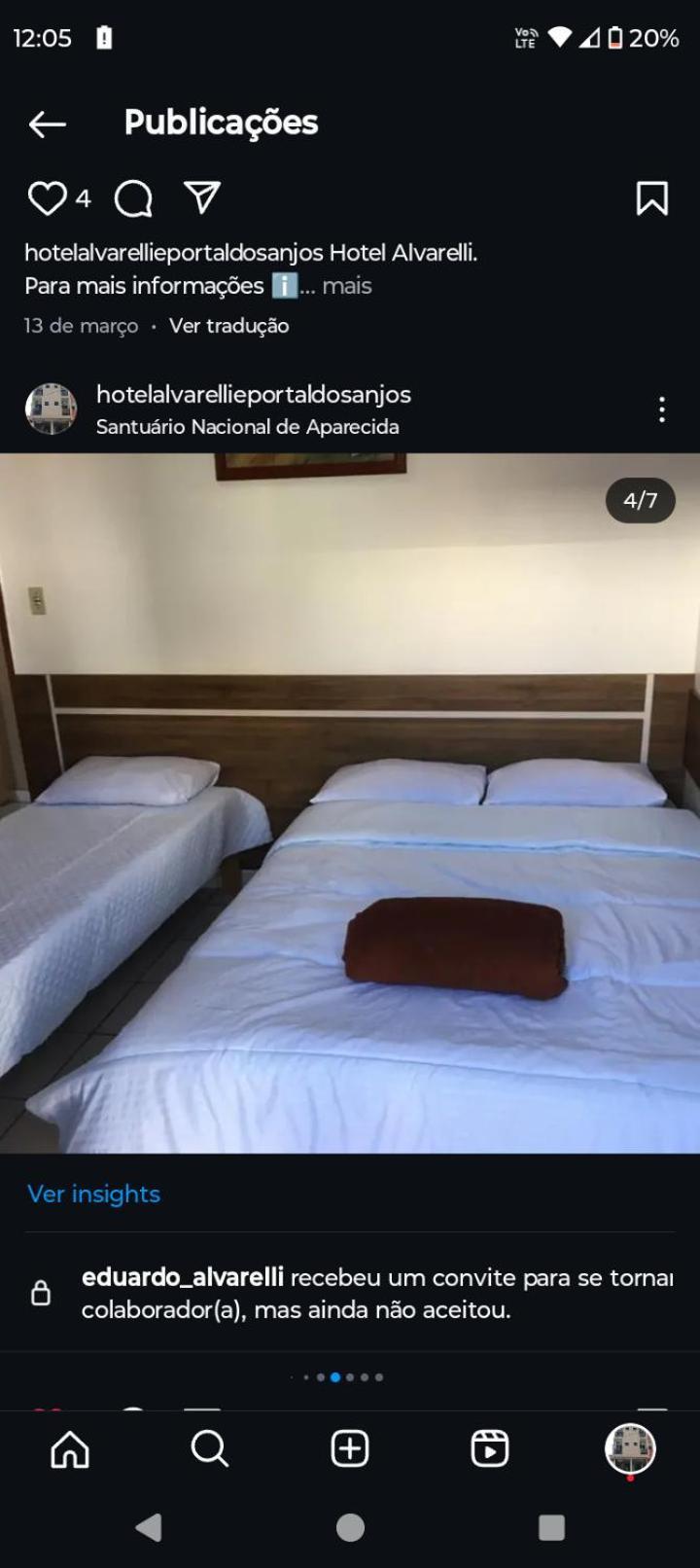 Hotel Portal Dos Anjos Aparecida  Bagian luar foto