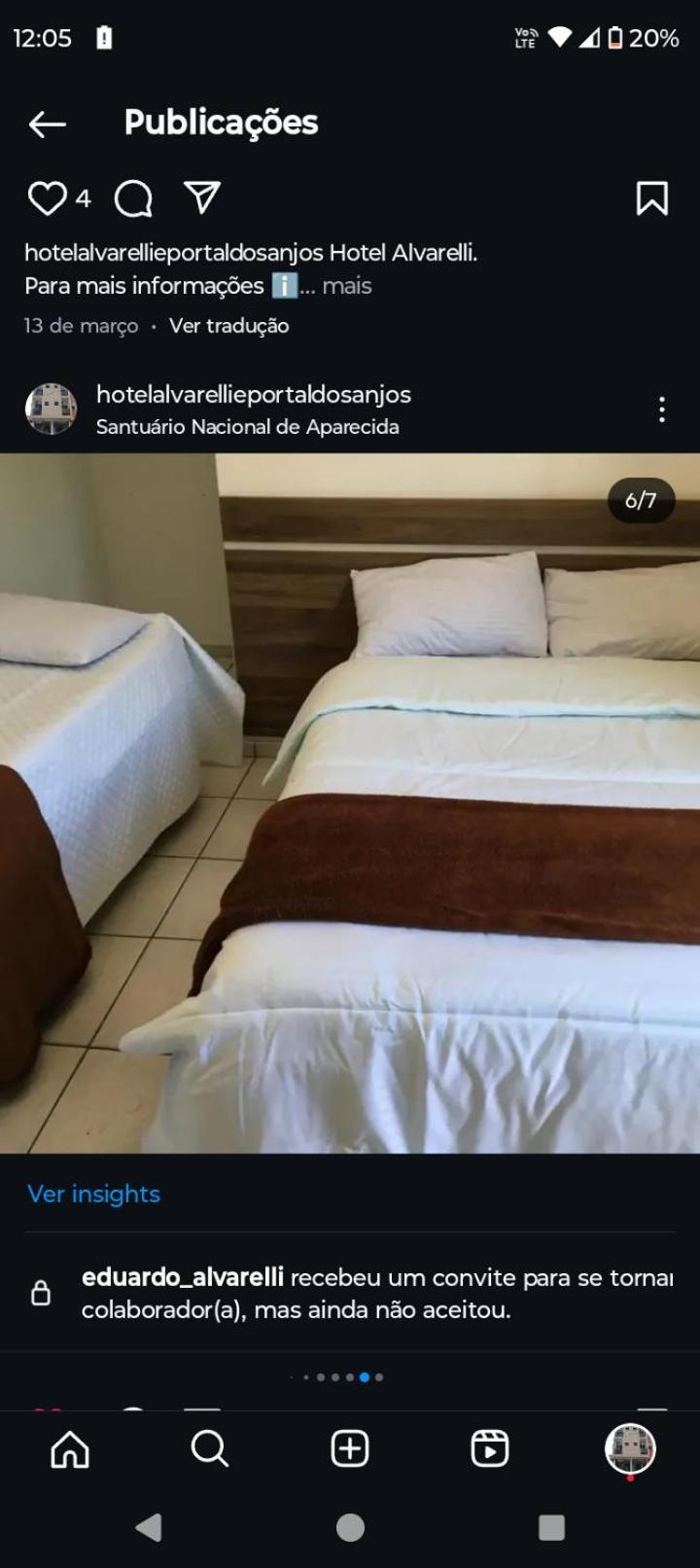 Hotel Portal Dos Anjos Aparecida  Bagian luar foto